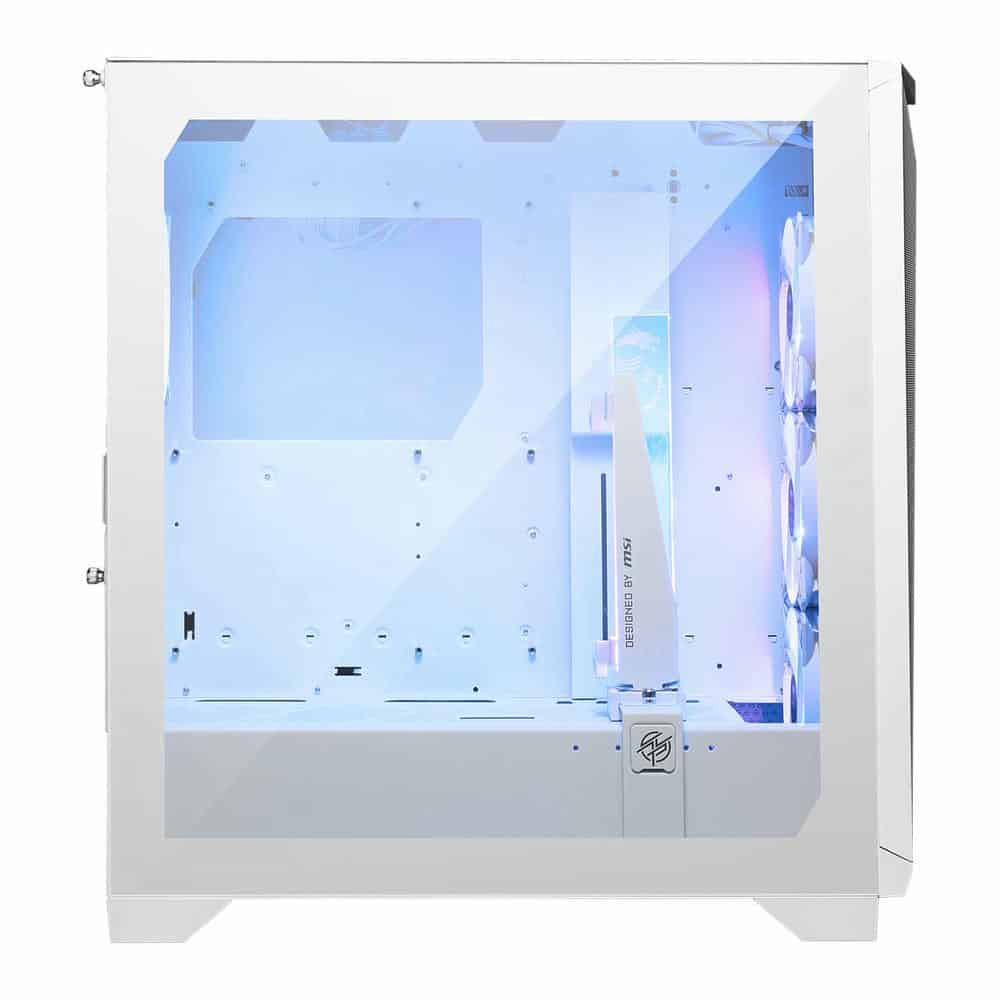 MSI MPG GUNGNIR 300R Airflow White Mid Tower Tempered Glass PC Gaming Case